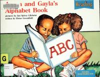 Houghton Mifflin Reading: The Nation's Choice Little Big Book Grade K Theme 4 - Aaron & Gayla's Alphabet Book