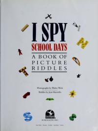 I Spy School Days A Book of Picture Riddles