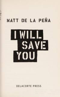 I Will Save You