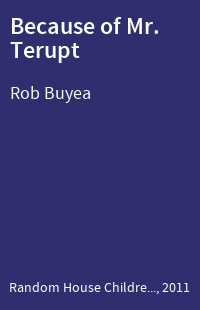 Because of Mr. Terupt
