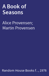 A Book of Seasons