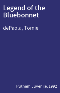Legend of the Bluebonnet