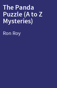 The Panda Puzzle (A to Z Mysteries)