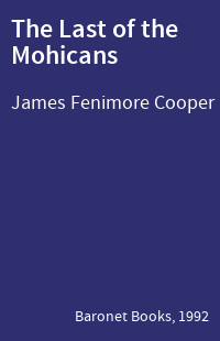 The Last of the Mohicans