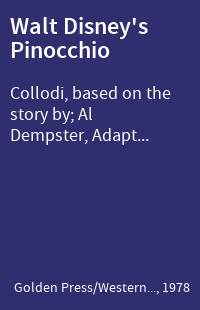 Walt Disney's Pinocchio