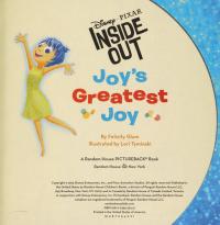 Joy's Greatest Joy Simply Sadness