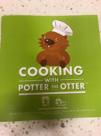 Cooking with Potter the Otter
