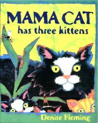 Mama Cat Has Three Kittens