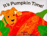 It's Pumpkin Time!