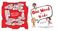 One Word for Kids A Great Way to Have Your Best Year Ever