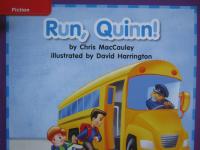 Reading Wonders Leveled Reader Run, Quinn!: ELL Unit 8 Week 1 Grade K