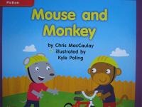 Reading Wonders Leveled Reader Mouse and Monkey Ell Unit 1 Week 1 Grade K