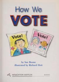 How We Vote