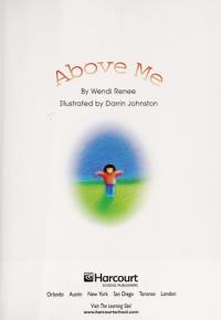 Harcourt Science Reader 7 Above Me Science 2006 Grade K