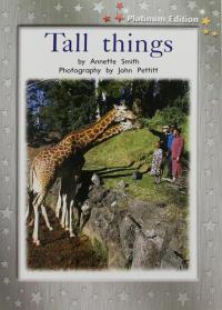 Tall Things Individual Student Edition Red (Levels 3-5)