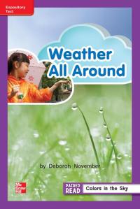 Reading Wonders Leveled Reader Weather All Around: ELL Unit 3 Week 4 Grade 2