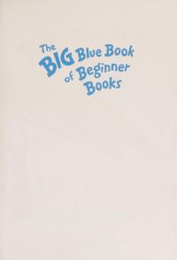 The Big Blue Book of Beginner Books