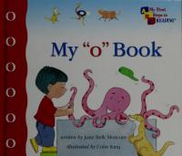 My "o" Book