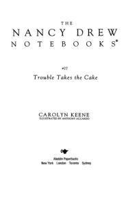 Trouble Takes the Cake