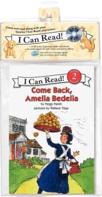 Come Back, Amelia Bedelia Book and CD (I Can Read Level 2)
