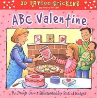 ABC Valentine Red Hearts and Sweet Tarts