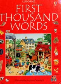 First Thousand Words in English
