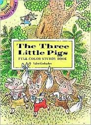 Three Little Pigs: Full-Color Sturdy Book (Dover Little Activity Books)