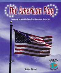The American Flag Learning to Identify Two-Digit Numbers Up to 50