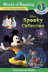 World of Reading: Disney's Spooky Collection 3-in-1 Listen-Along Reader-Level 1 Reader 3 Scary Stories with CD!
