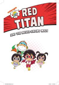 Red Titan and the Never-Ending Maze Ready-to-Read Graphics Level 1