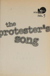 The Protester's Song