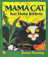 Mama Cat Has Three Kittens