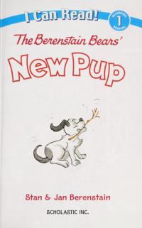 The Berenstain Bears' New Pup