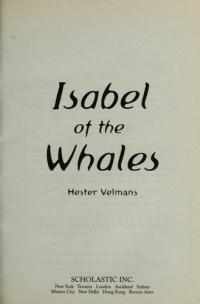 Isabel of the Whales