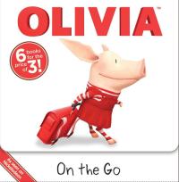 OLIVIA On the Go Dinner with OLIVIA; OLIVIA and the Babies; OLIVIA and the School Carnival; OLIVIA Opens a Lemonade Stand; OLIVIA Cooks Up a Surprise; OLIVIA Leads a Parade