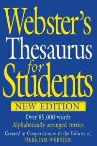 Webster's Thesaurus for Students