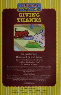 Giving Thanks