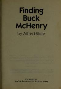 Finding Buck McHenry