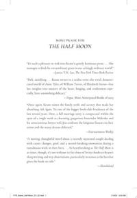The Half Moon A Novel