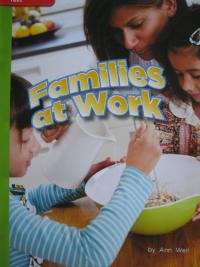 Reading Wonders Leveled Reader Families at Work: Beyond Unit 1 Week 5 Grade 2