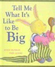 Tell Me What It's Like To Be Big