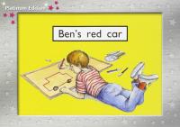 Ben's Red Car Individual Student Edition Magenta (Levels 1-2)