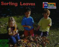 Rigby PM Math Readers Individual Student Edition Red Sorting Leaves