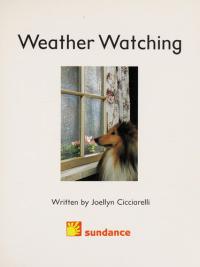 ALPHA 15-Weather Watching