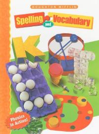 Houghton Mifflin Spelling and Vocabulary Level 2