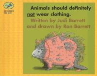 Animals Should Definitely Not Wear Clothing