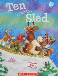 Ten on the Sled Book & Audio CD