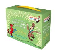 Little Green Boxed Set of Bright and Early Board Books Fox in Socks; Mr. Brown Can Moo! Can You?; There's a Wocket in My Pocket!; Dr. Seuss's ABC