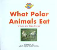 What Polar Animals Eat
