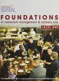 Foundations of Restaurant Management and Culinary Arts Level 1 & 2